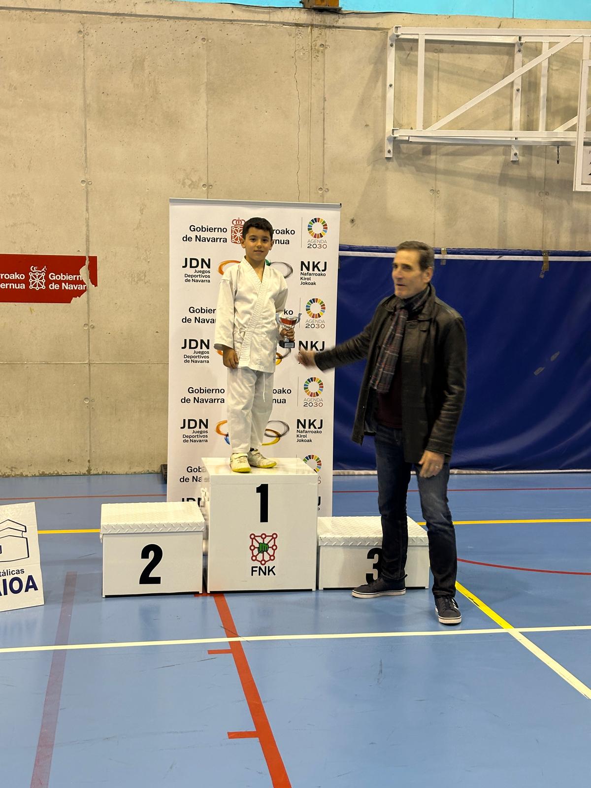 Resultados Campeonato Navarro Alevín y JDN Kumite Infantil y Juvenil